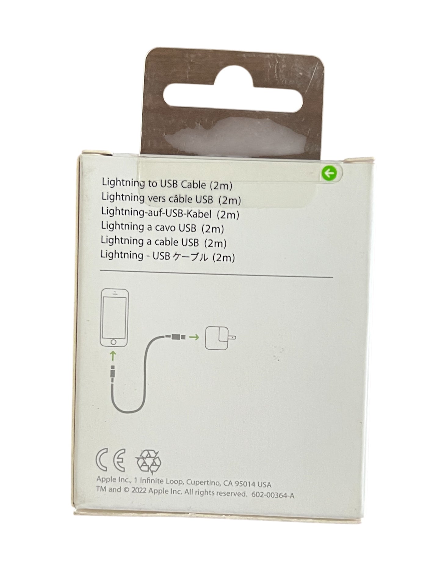 Cable Lightning Apple 2metros