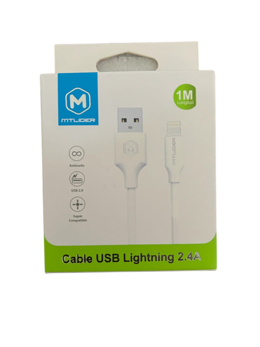 Cable de iPhone tipo Lightning mtlider